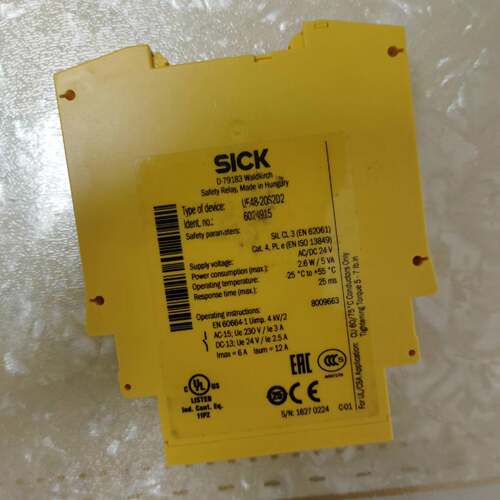 询价SICK安全继电器UE4820S2D2-可维修