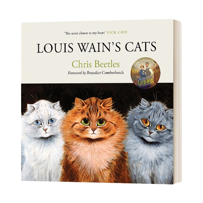 英文原版 Louis Wain's Cats 路易斯 韦恩的猫 路易斯韦恩的激情人生 主人公传记 精装 英文版 进口英语原版书籍