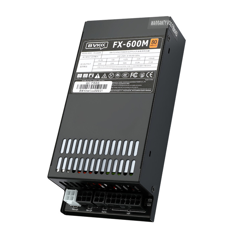 全模组Flex小1U电源600W全汉同款