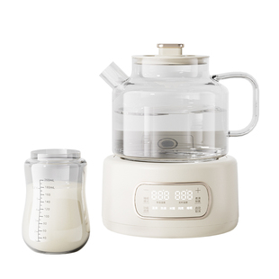 摩谷全玻璃恒温调奶器宝宝专用冲泡奶多功能家用大容量婴儿烧水壶