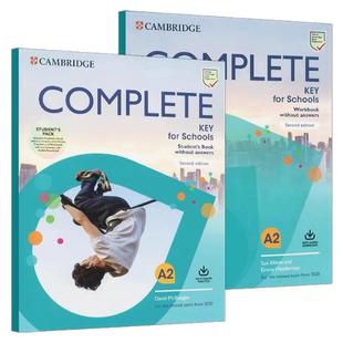 剑桥证书考试综合教程 Complete Key Preliminary First KET PET FCE CAE CPE for schools 青少版 9781108539364/9781108349093