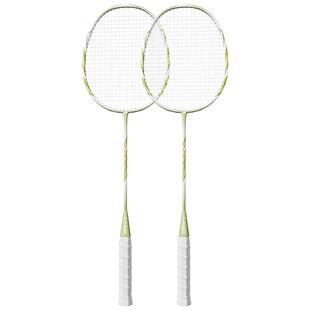 深槽羽毛球拍正品旗舰店全碳素超轻一体成人儿童专业耐打双拍套装