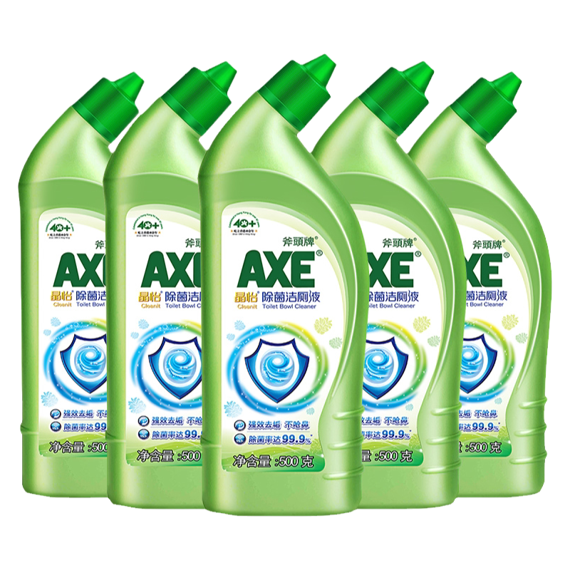 AXE斧头牌洁厕液500g洁厕灵强力除垢除臭洗厕所清洁剂清香去污黄M