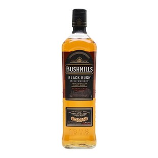 【指南针】百世醇黑标爱尔兰布什米调和威士忌酒700ml Bushmills