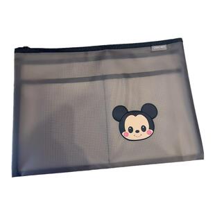 卡通加厚透明拉链文件袋A4A5大容量分层防水试卷证件收纳袋资料袋