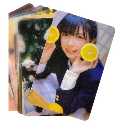 沉墨高清圆角小卡来图定制