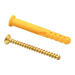 小黄鱼塑料膨胀自攻螺丝胀管套装6胶塞螺栓涨塞12m尼龙m10钉铆栓8