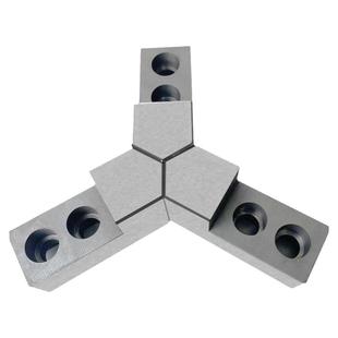 液压软爪L型尖角加高软爪内撑爪台阶卡爪正爪油压生三爪外夹反爪