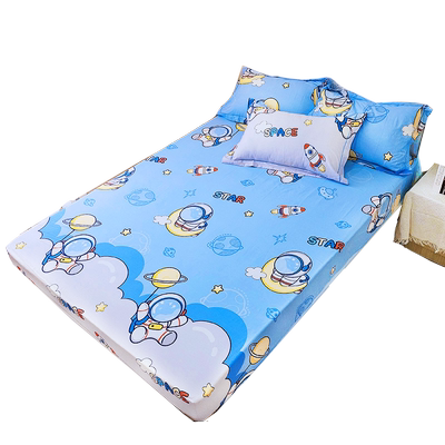 定制全棉床笠100纯棉加厚卡通宿舍上下铺榻榻米防尘套床垫保护罩
