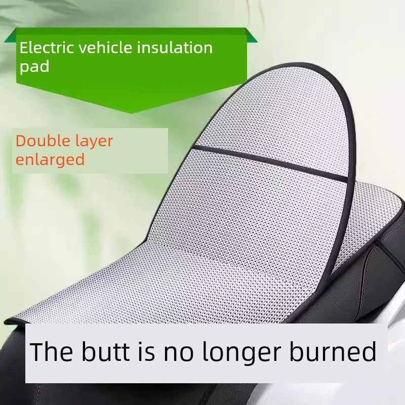 防水反光铝箔膜防晒隔热垫电动车坐垫电瓶车座垫隔热垫摩托车座套