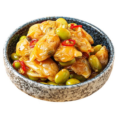 洋琪【双拼系列】麻辣毛豆鲜蛤