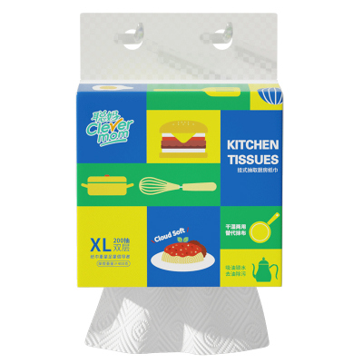 聪妈厨房纸巾大包悬挂抽取式厨房专用抽纸吸油吸水纸清洁料理纸zd