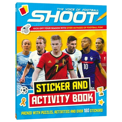 Ultimate Football Shoot Sticker and Activity Book 终极足球活动书 射门 180+贴纸 英文原版进口儿童图书