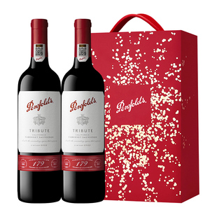 奔富红酒送礼盒装179周年礼赞系列赤霞珠进口干红葡萄酒官方正品