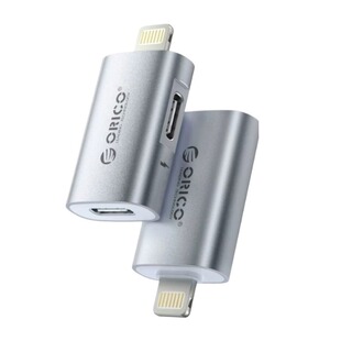 奥睿科lightning转typec转接头适用苹果手机8-14支持iphone充电OTG转换器数据传输ipad平板电脑公转母PD27W