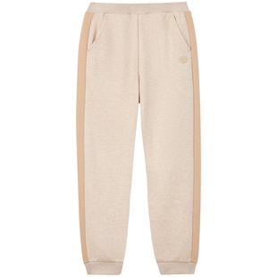 【加绒加厚】eland kids衣恋童装男童卫裤秋冬学院风束脚休闲长裤