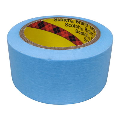 3M蓝色美纹纸胶带汽车喷漆遮蔽