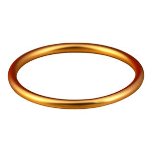 越南沙金手镯女新款仿真黄金素圈镯子正品实心古法传承首饰不掉色