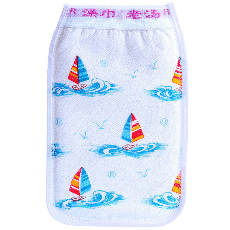 2条装正品老汤搓澡巾强力去污