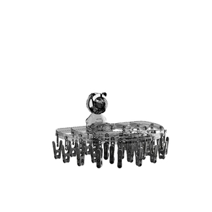 吸盘折叠袜子晾晒架阳台家用免打孔壁挂多夹子飘窗无痕晒袜子神器