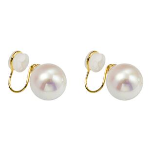 网红同款复古珍珠耳夹女蚊香盘耳饰无耳洞耳环高级感2023年新款潮