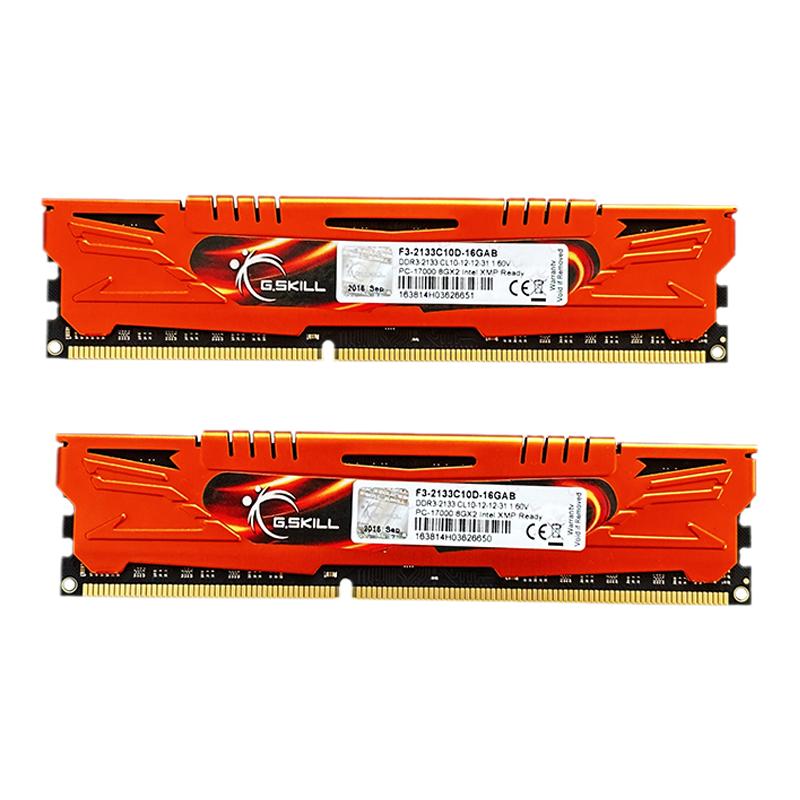 芝奇台式机电脑内存条DDR3-8G-2133/1600全程测试质量有保证套条