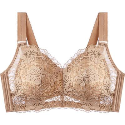 千奈美大胸显小轻薄透气文胸罩