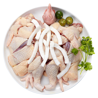 海蓝厨房海南文昌鸡切块900g*2盒