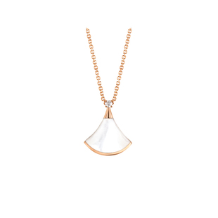 【自营】中古99新宝格丽Divas’ Dream系列项链小扇子贝母项链