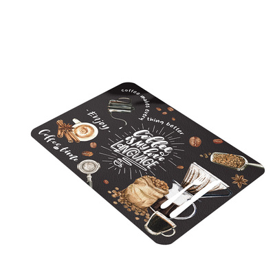 复古皮革防污免洗厨房沥水台垫