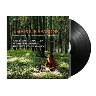 Vivaldi 维瓦尔第 四季 穆特/卡拉扬 小提琴协奏曲 LP黑胶唱片