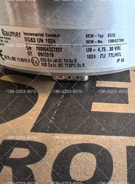 议价SEW编码器 Baumer//EQ7C 件号OG83 UN 1024全新原装正品现货