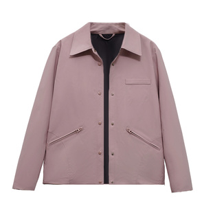 雅鹿2026新款衬衫外套休闲时尚宽松羽绒服女款厚冬款羽绒衣百搭