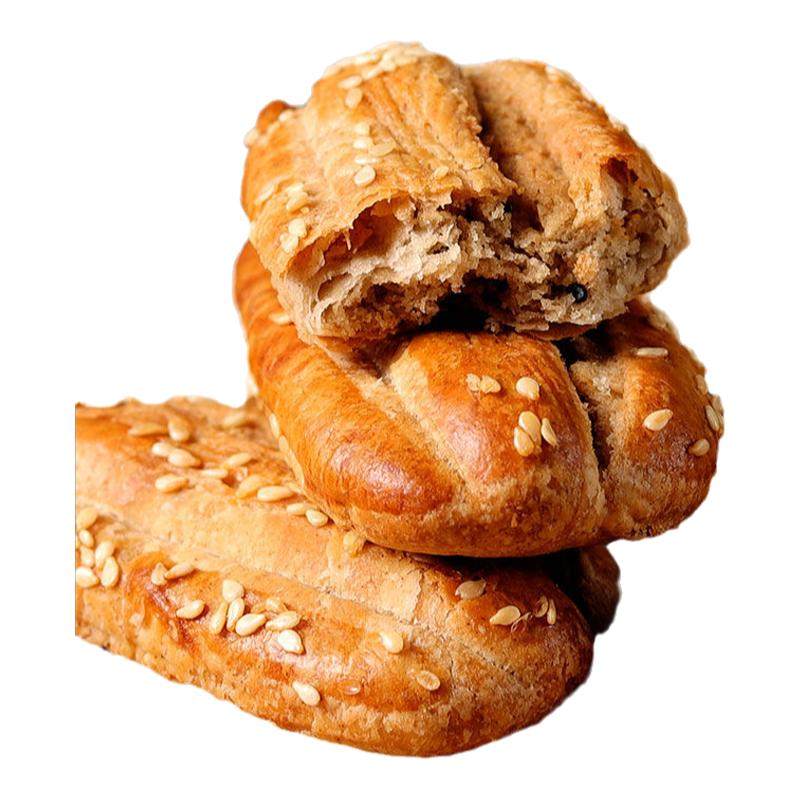 无蔗糖荞麦椒盐酥饼牛舌饼传统手工糕点咸香饼干孕妇零食食品