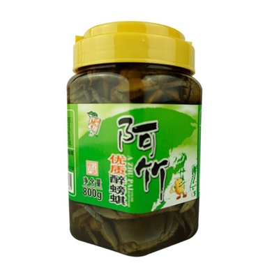 小螃蟹海鲜阿竹宁波蟛蜞腌制