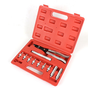 气门油封拆装钳工具气门紧置弹簧油封拔取钳免拆式凡尔钳汽修工具