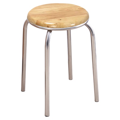 家用圆凳加厚不锈钢腿