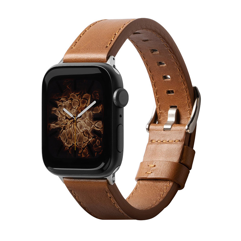 适用AppleWatch真皮表带商务