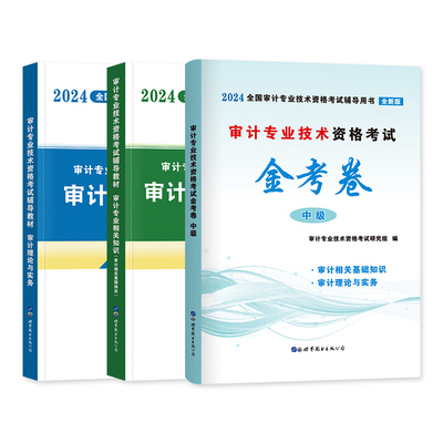 中级审计师教材真题模拟全套