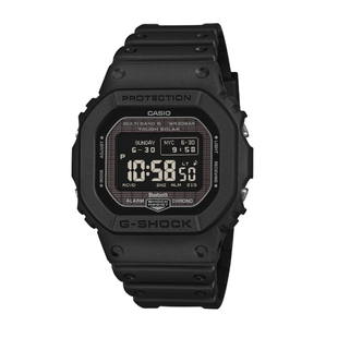 卡西欧新款G-SHOCK初代复刻砖墙纹太阳能蓝牙电波表GW-BX5600