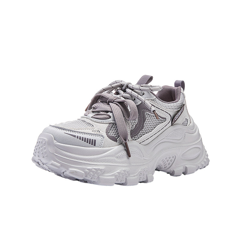 Semir女鞋新款厚底增高老爹鞋