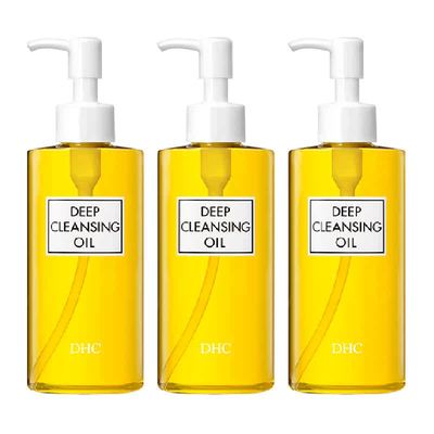DHC橄榄卸妆油温和不刺激200ml*3