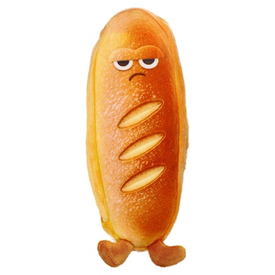 吐司面包笔袋大容量文具铅笔盒