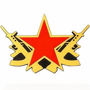 退伍军人车贴立体反光仿金属爱国军旅车标军魂若有战汽车油箱盖纸