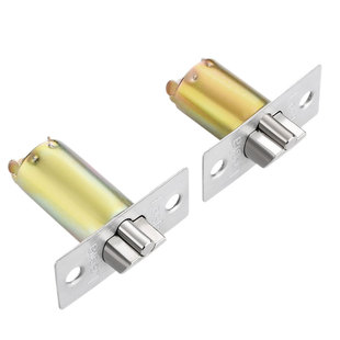 球形锁锁舌室内圆锁锁芯卧室老式门执手锁心锁舌通用型门锁舌配件