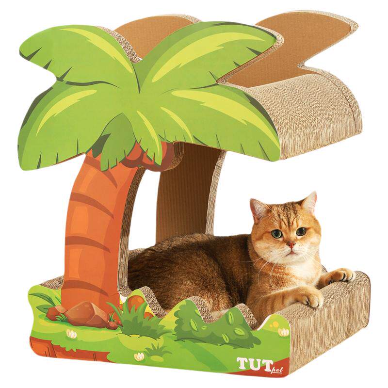免安装|双层猫窝猫抓板|可抓可睡