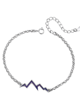 情侣手链一对纯银感温变色手饰