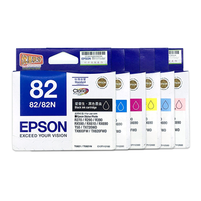 爱普生t0821黑色墨水盒