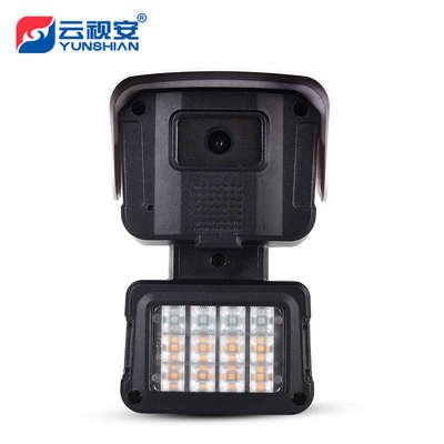 高清400万摄像头黑光全彩夜视有线网络供电室外店铺商用监控器