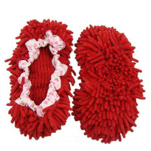 加厚雪尼尔擦地地板清洁布可拆洗懒人拖鞋鞋套拖把套头拖地拖鞋子